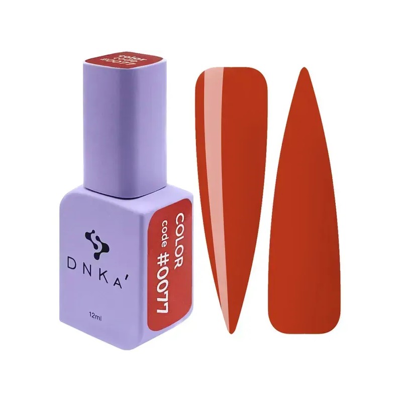 Esmalte de uñas en gel DNKa' Color 0077, 12 ml