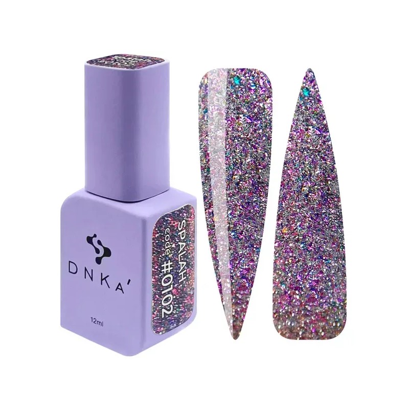 Esmalte de uñas en gel DNKa' Color 0102 Spalah, 12 ml
