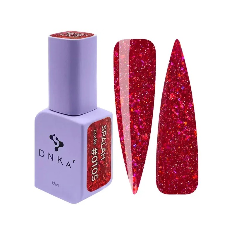 Esmalte de uñas en gel DNKa' Color 0105 Spalah, 12 ml