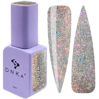 Esmalte de uñas en gel DNKa' Color 0108 Spalah, 12 ml