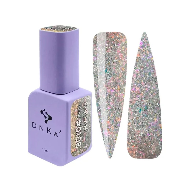 Esmalte de uñas en gel DNKa' Color 0108 Spalah, 12 ml