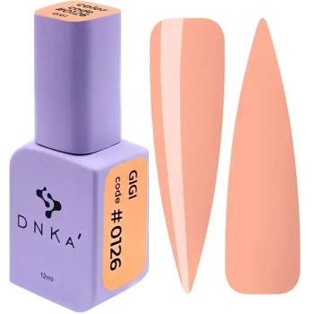 Esmalte de uñas en gel DNKa' Color 0126 Gigi, 12 ml