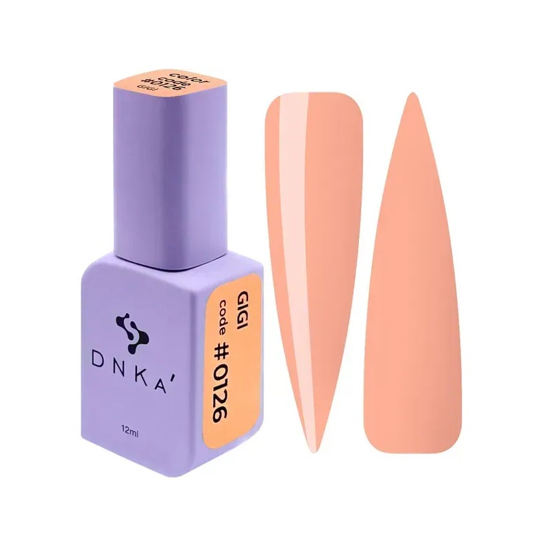 Esmalte de uñas en gel DNKa' Color 0126 Gigi, 12 ml