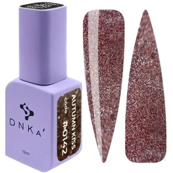Esmalte de uñas en gel DNKa' Color 0142 Beso de Otoño, 12 ml