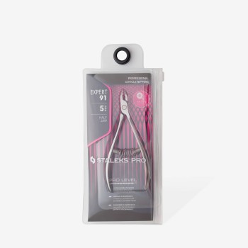 STALEKS EXPERT 91 Alicates profesionales para la piel, 5 mm