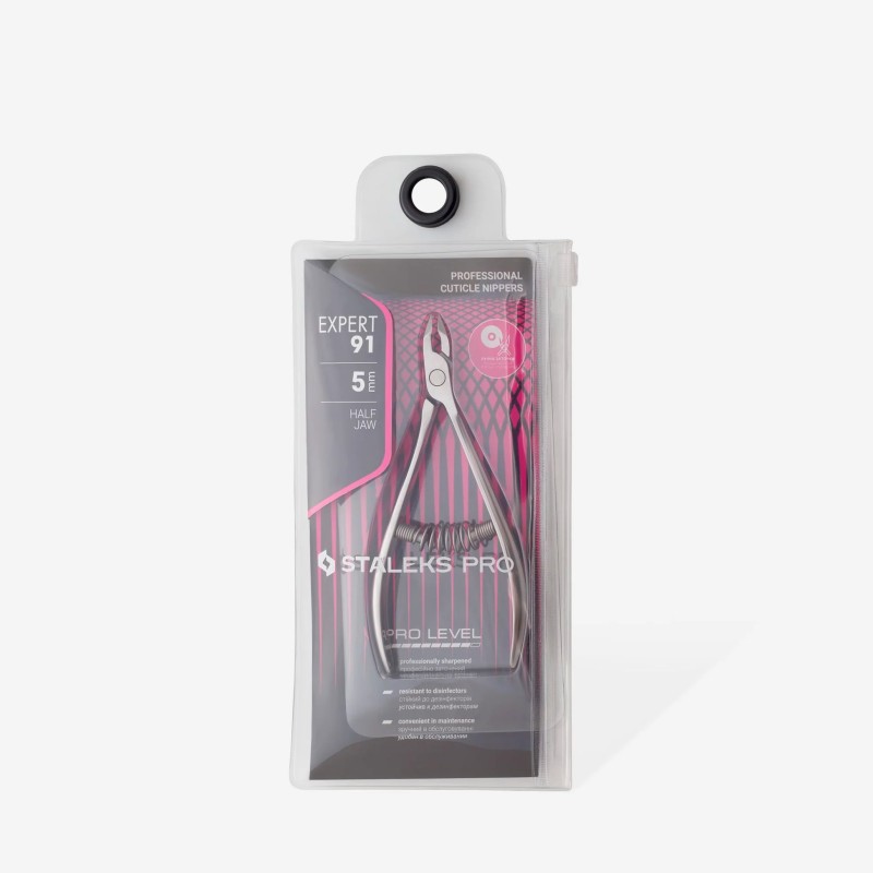 STALEKS EXPERT 91 Alicates profesionales para la piel, 5 mm