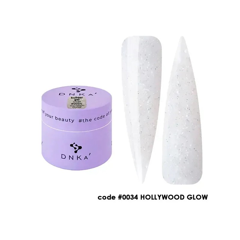 Gel constructor DNKa' 0034 Hollywood Glow 15 ml