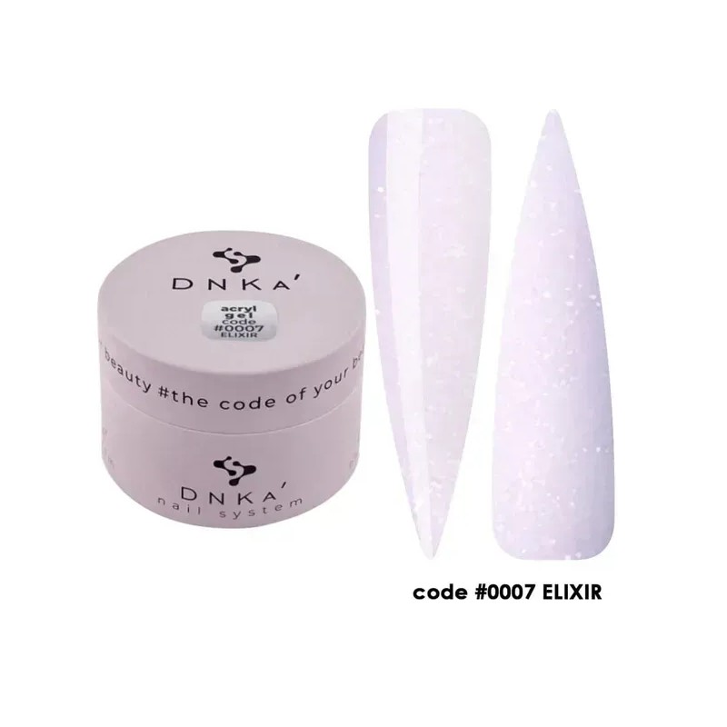 Gel acrílico DNKa' 0007, vidrio, 30 ml
