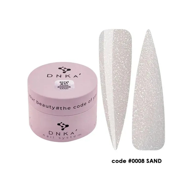 Gel acrílico DNKa' 0008, vidrio, 30 ml
