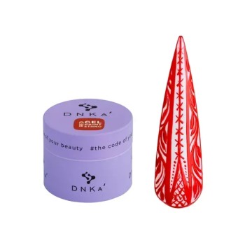 Pintura en gel DNKa' Rojo Etnográfico