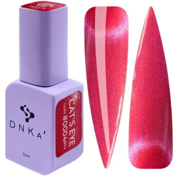 Esmalte de uñas en gel DNKa' Color, tono ojo de gato 0004, años 80, 12 ml