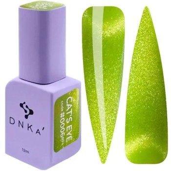 Esmalte de uñas en gel DNKa' Color, tono ojo de gato 0006, años 80, 12 ml