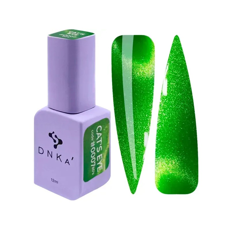 copy of Esmalte de uñas en gel DNKa' Color, tono ojo de gato 0007, años 80, 12 ml